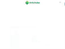 Tablet Screenshot of getartichoke.com